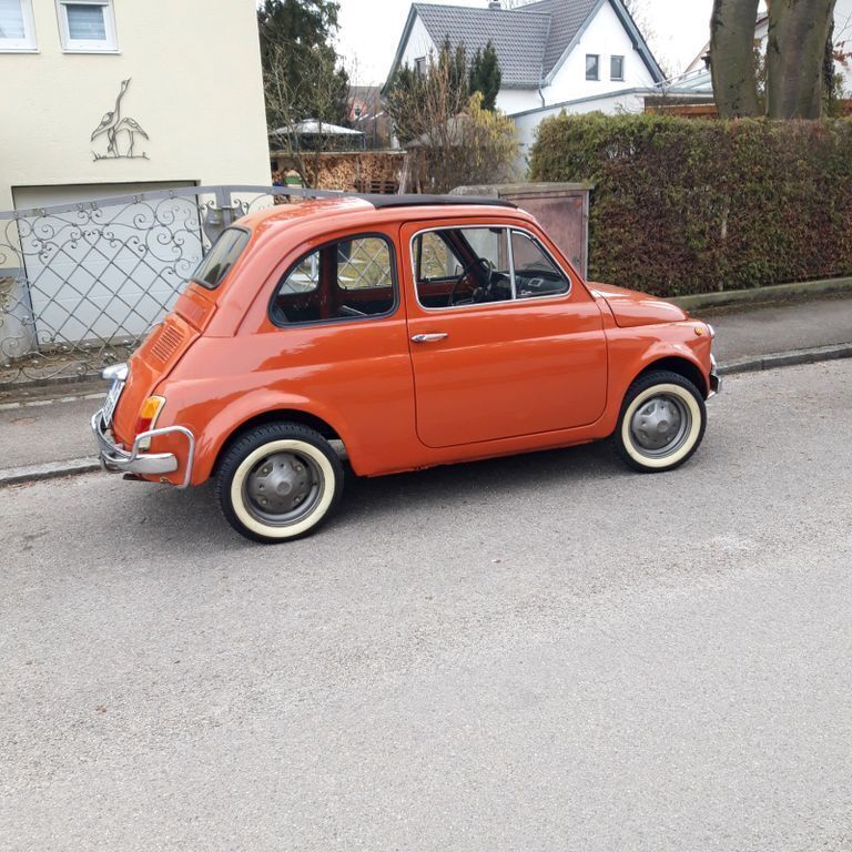 Gebraucht Fiat 500L 18 PS (13 kW) 1968 Rot Van / Kleinbus