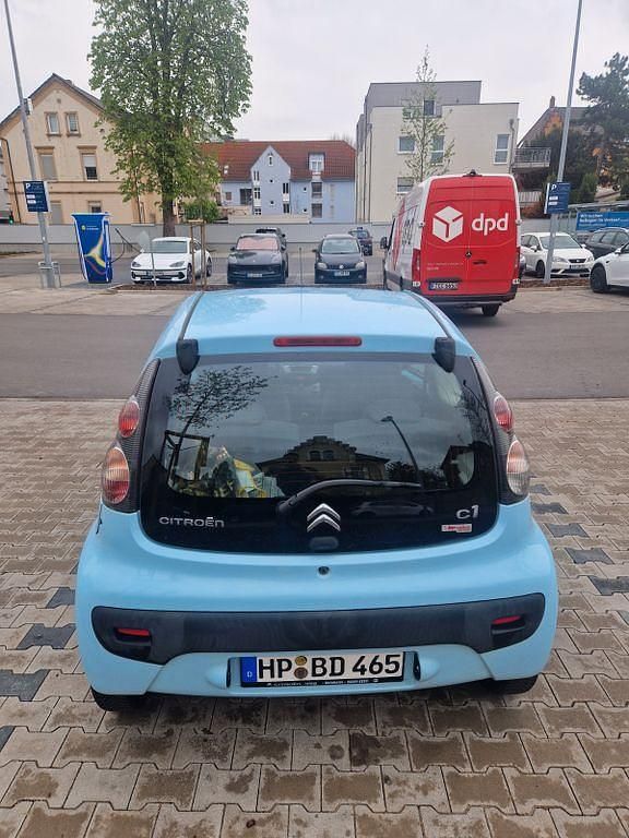 Gebraucht Citroën C1 Tendance 68 PS (50 kW) 2013 Blau Kleinwagen