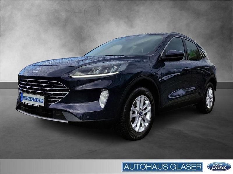 Blau Gebraucht 2022 Ford Kuga Titanium SUV | 22.490 € (Superpreis) - Bild 1/4