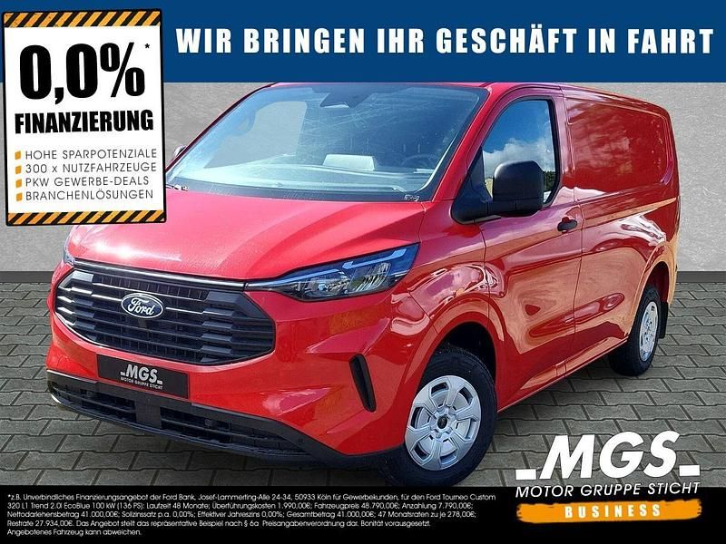 Race red Neu 2025 Ford Transit Custom Trend Limousine | 37.485 € (Fairer Preis) - Bild 1/4