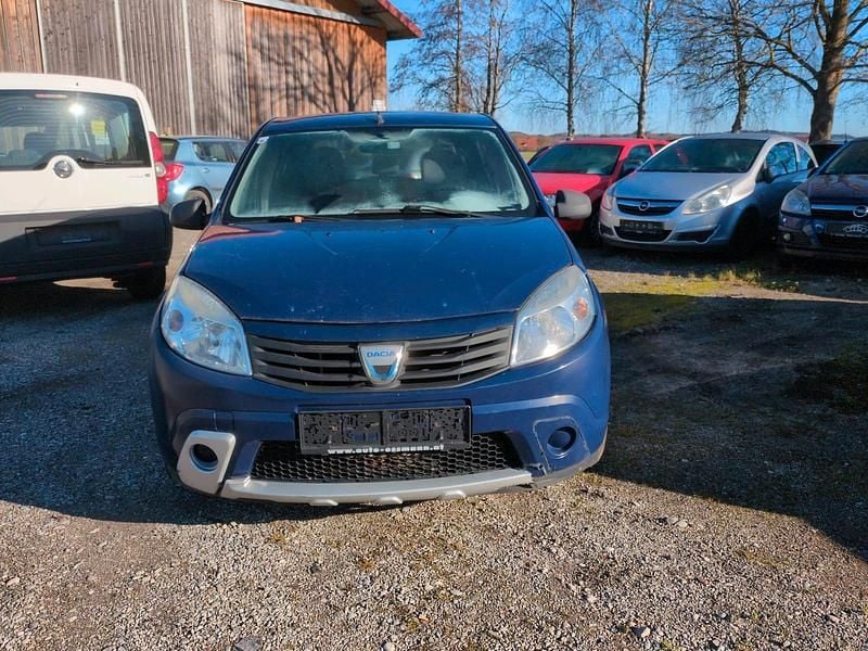 Gebraucht Dacia Sandero 75 PS (55 kW) 2009 Blau Limousine
