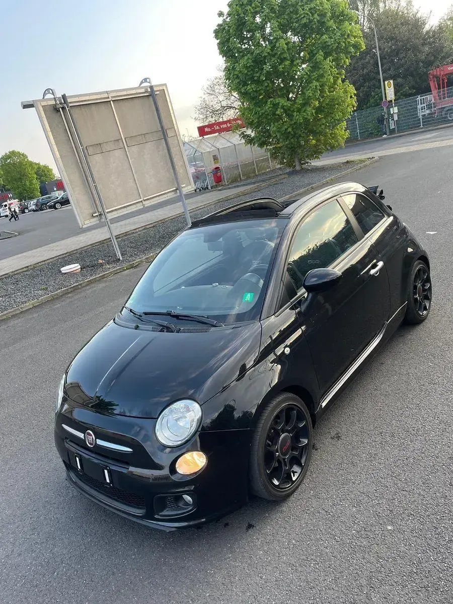 Gebraucht Fiat 500S S 101 PS (74 kW) 2013 Schwarz Cabrio
