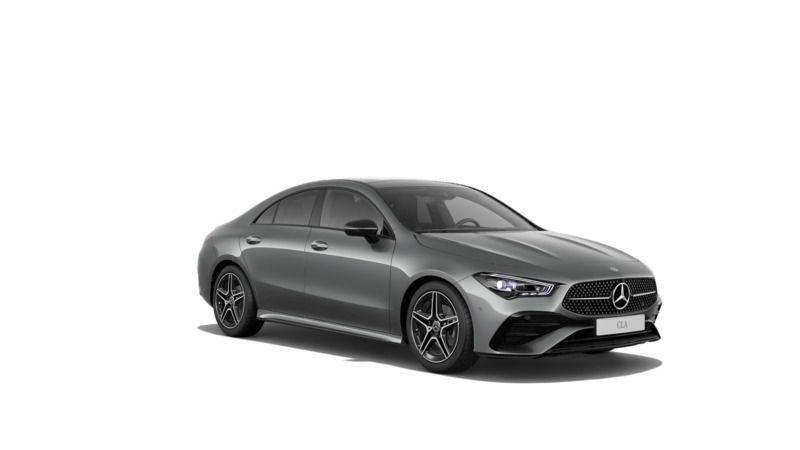 Mountaingrau Neu 2024 Mercedes CLA180 Limousine | 55.692 € (Teuer) - Bild 1/4