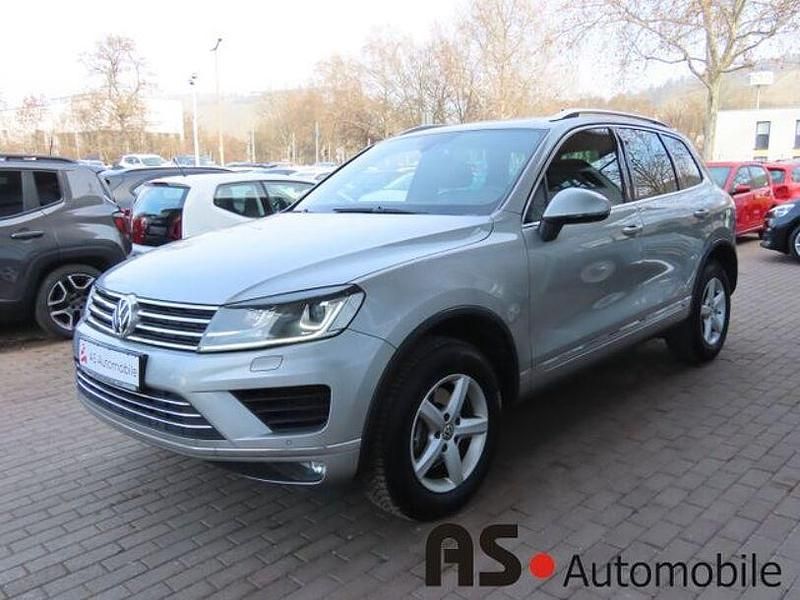 Gebraucht VW Touareg 262 PS (192 kW) 2014 Tungsten silver SUV