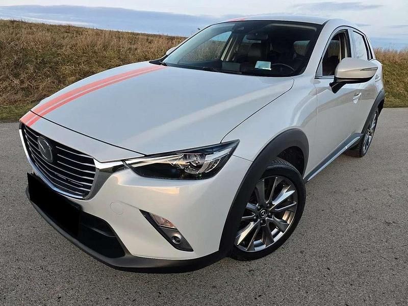 Gebraucht Mazda CX-3 Exclusive-Line 150 PS (110 kW) 2019 Weiß SUV