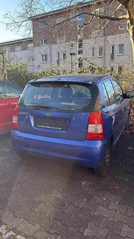 Gebraucht Kia Picanto EX 65 PS (47 kW) 2008 Blau Kleinwagen