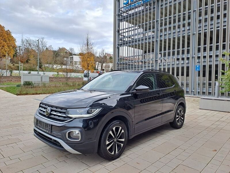 Schwarz Gebraucht 2021 VW T-Cross IQ Drive SUV | 13.950 € - Bild 1/4