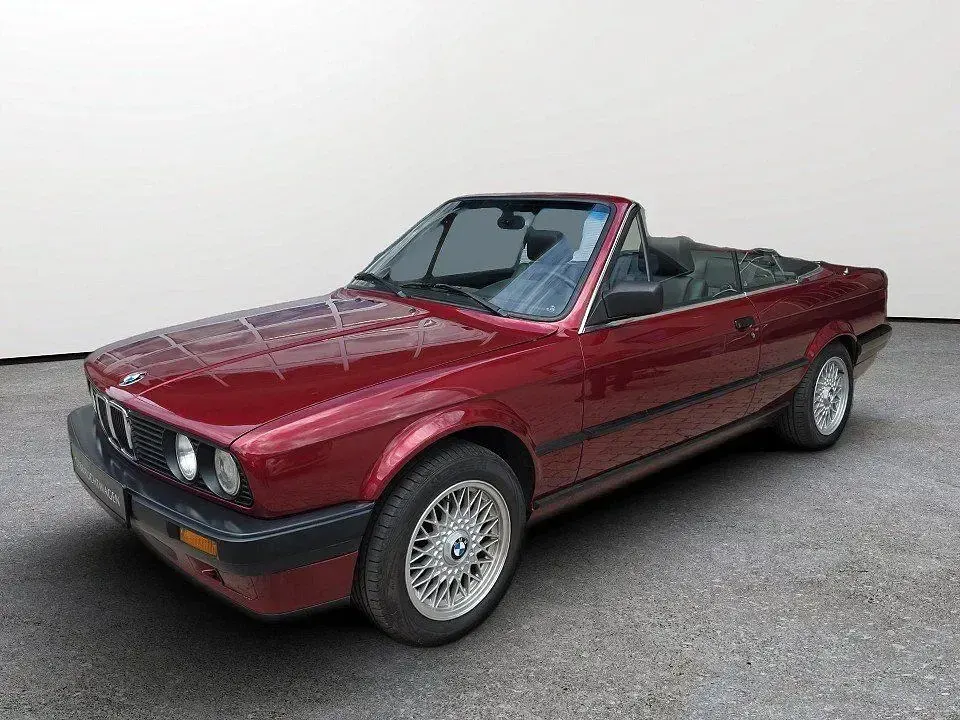 Gebraucht BMW 318 Cabriolet 113 PS (83 kW) 1992 Calypsorot (metallic) Cabrio