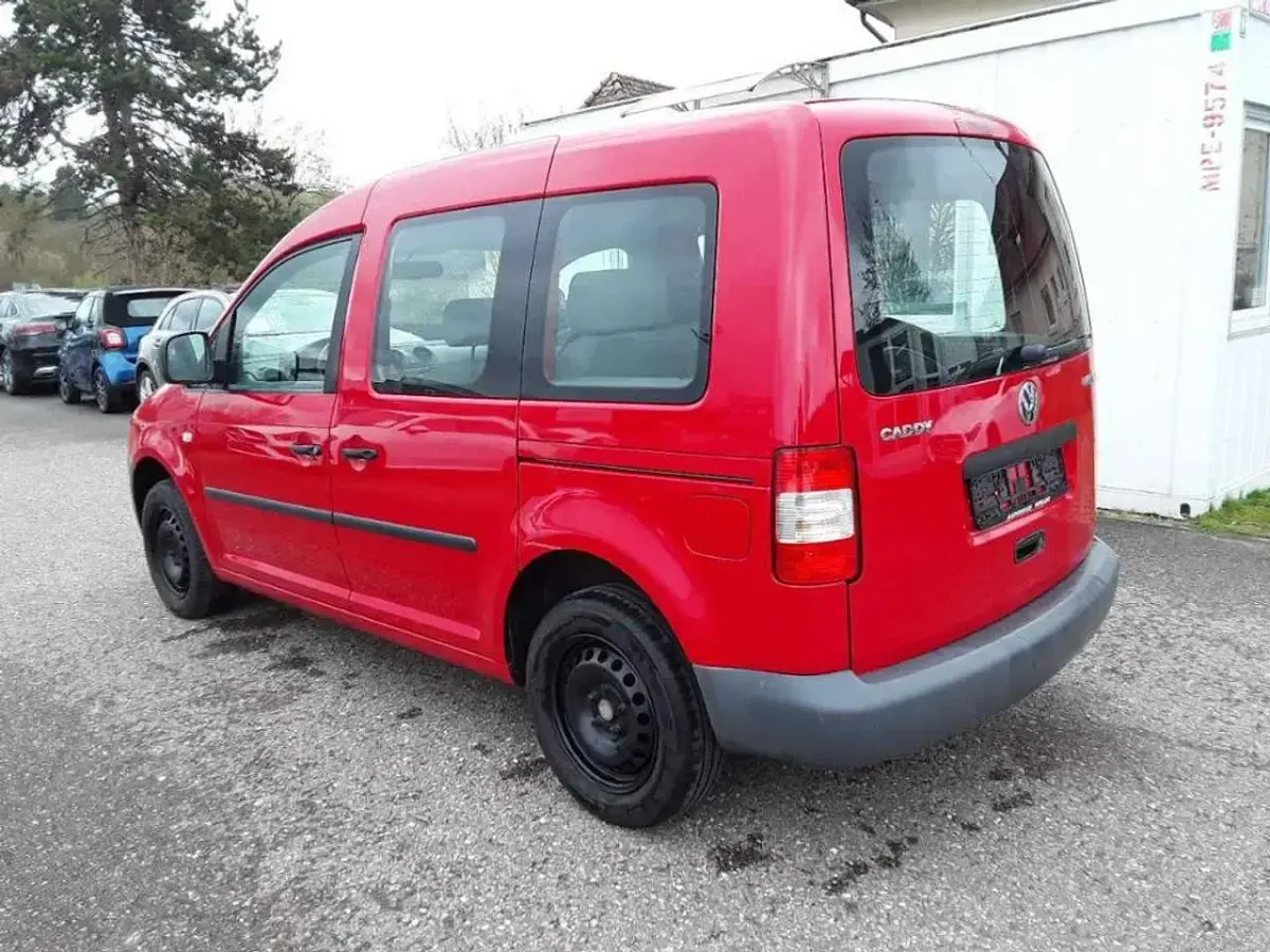 Gebraucht VW Caddy 105 PS (77 kW) 2008 Rot Van / Kleinbus
