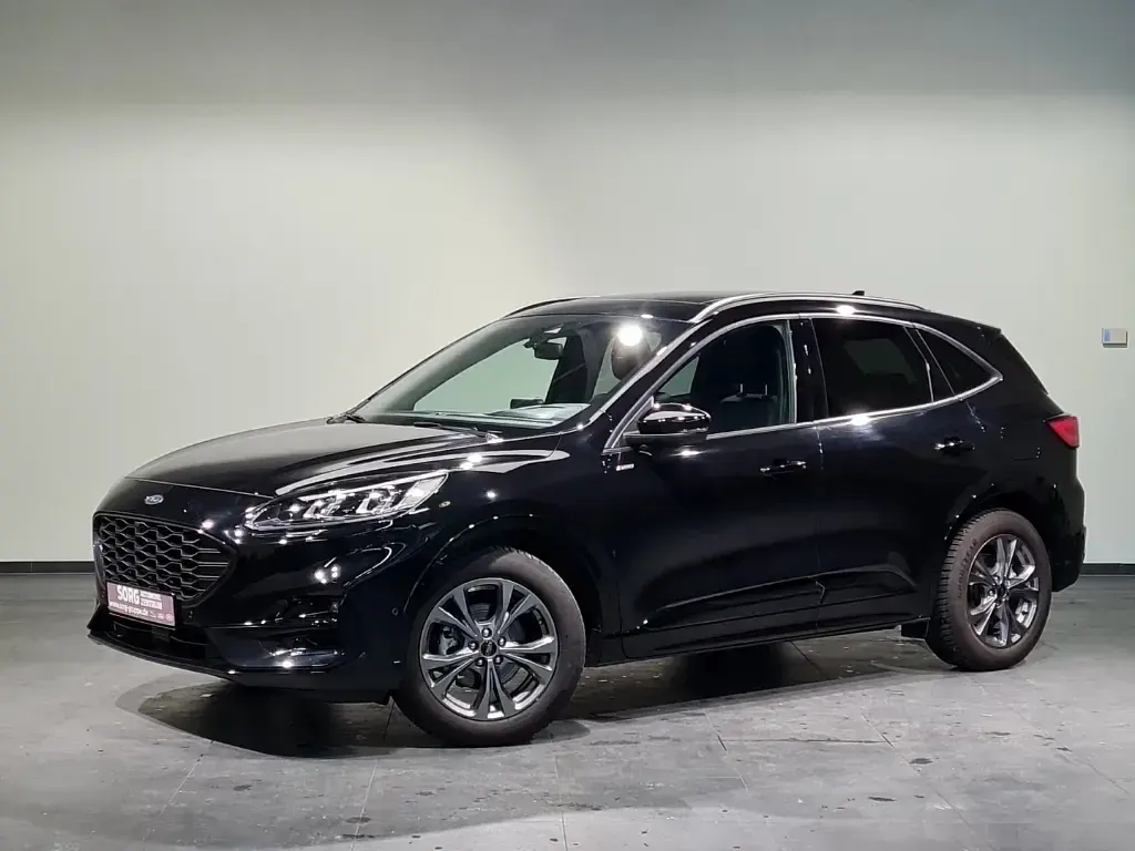Gebraucht Ford Kuga ST-Line X 150 PS (110 kW) 2023 Schwarz, agate black metallic SUV