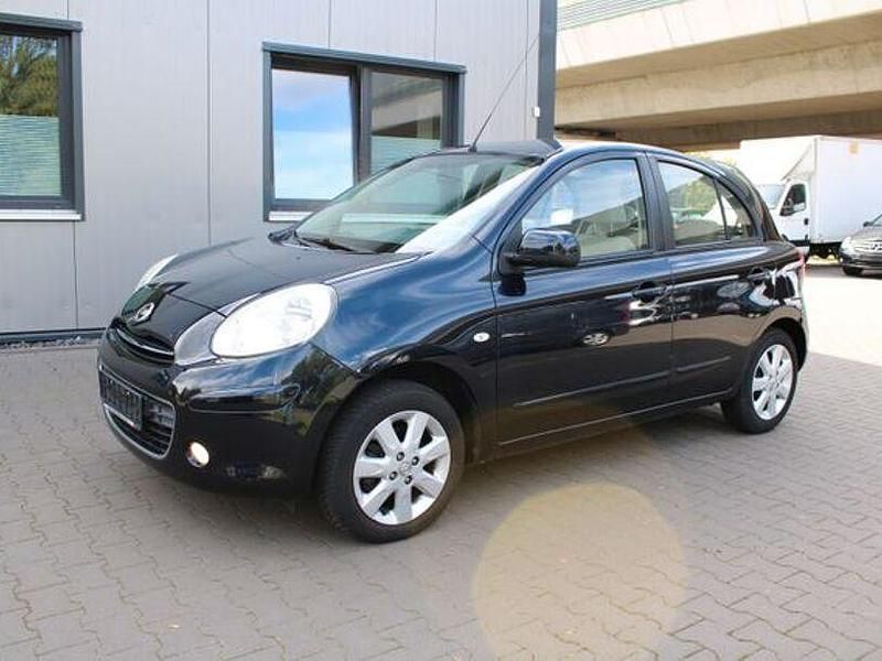 Schwarz Gebraucht 2012 Nissan Micra Visia Kleinwagen | 5.390 € (Fairer Preis) - Bild 1/4