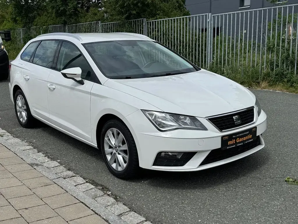 Gebraucht Seat Leon ST Style 131 PS (96 kW) 2019 Weiß Kombi