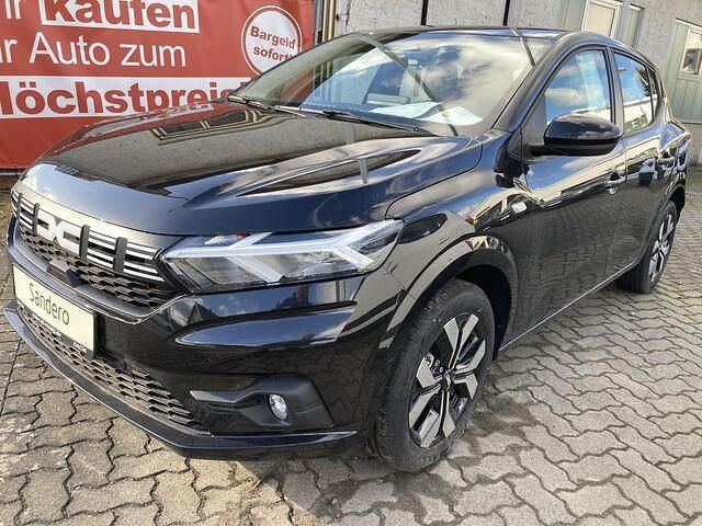 Neu Dacia Sandero Journey 91 PS (66 kW) 2025 Schwarz schwarz Limousine