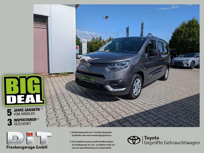 Marlingrau metallic Gebraucht 2022 Toyota Proace Verso City Kombi | 25.990 € (Fairer Preis) - Bild 1/4