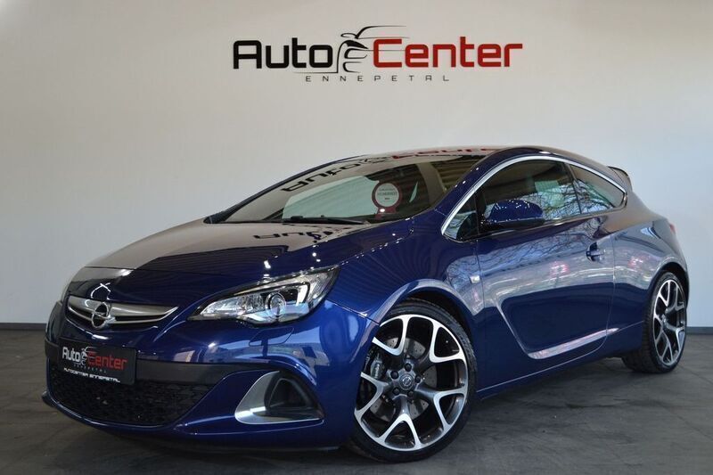 Blau Gebraucht 2014 Opel Astra GTC OPC Coupé | 19.990 € - Bild 1/4