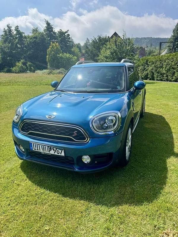 Blau Gebraucht 2017 Mini Cooper SD Countryman SUV | 17.777 € (Guter Preis) - Bild 1/4