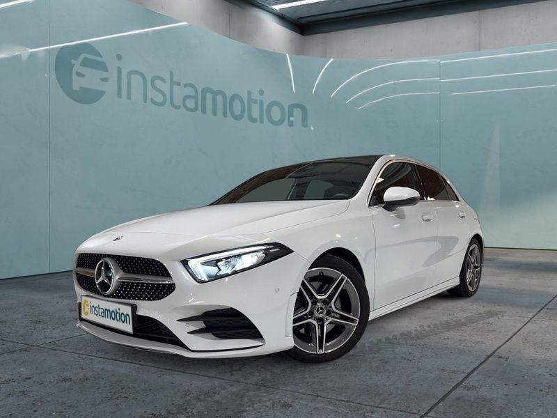 Weiß Gebraucht 2020 Mercedes A220 AMG Limousine | 36.550 € (Teuer) - Bild 1/4