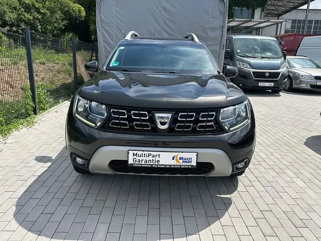 Gebraucht Dacia Duster Prestige 125 PS (91 kW) 2018 Schwarz SUV