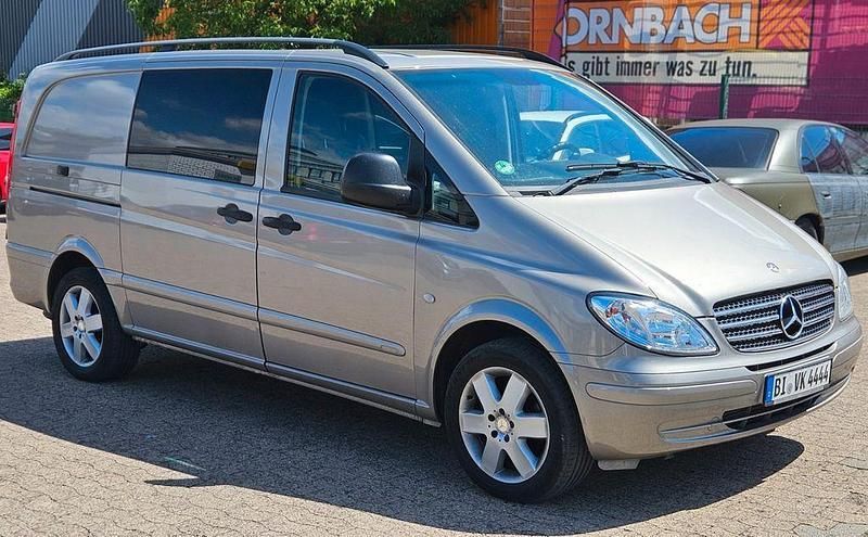 Grau Gebraucht 2008 Mercedes Vito Van / Kleinbus | 8.950 € (Etwas zu teuer) - Bild 1/4