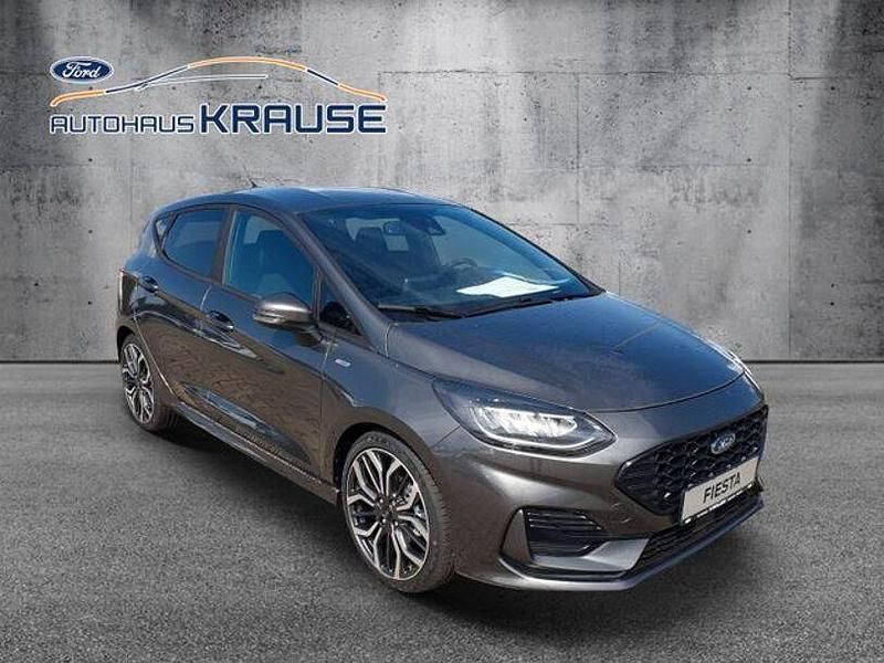 Magneticgrau (metallic) Gebraucht 2023 Ford Fiesta ST-Line X Kleinwagen | 22.500 € (Etwas zu teuer) - Bild 1/4