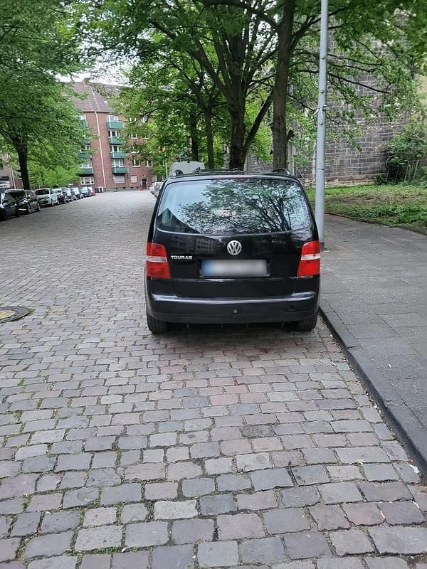 Gebraucht VW Touran 2006 Schwarz Van / Kleinbus