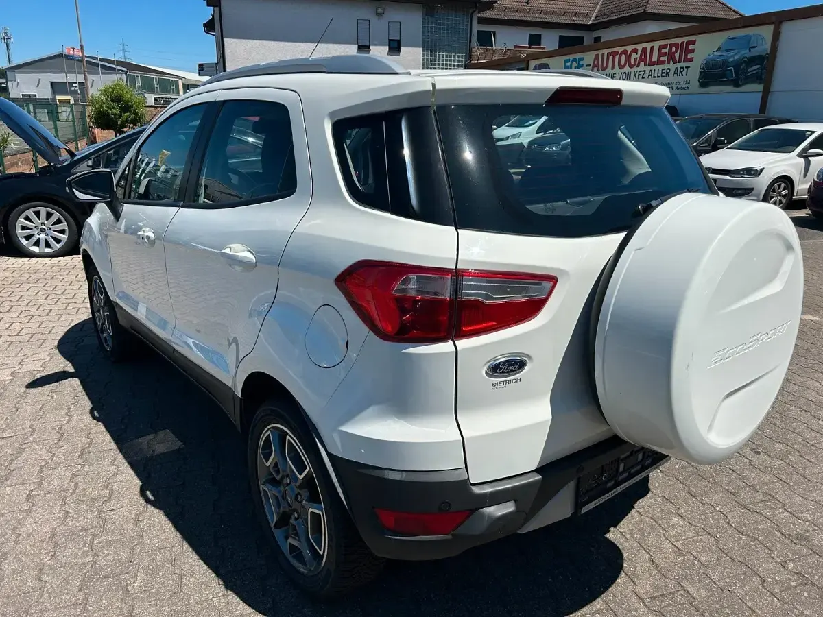 Gebraucht Ford Ecosport 112 PS (82 kW) 2014 Weiß SUV