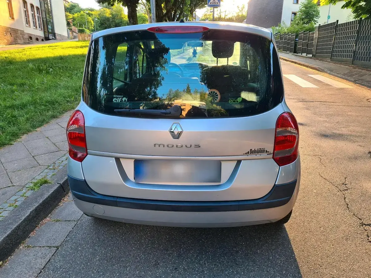 Gebraucht Renault Modus 2008 Silber Van / Kleinbus