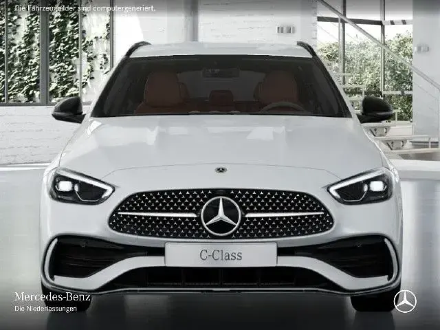 Gebraucht Mercedes C180 AMG 170 PS (125 kW) 2025 Manufaktur opalithweiß bright Kombi