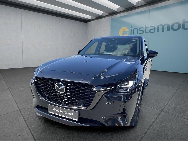 Schwarz Gebraucht 2025 Mazda CX-60 Homura-Line SUV | 52.799 € (Teuer) - Bild 1/4