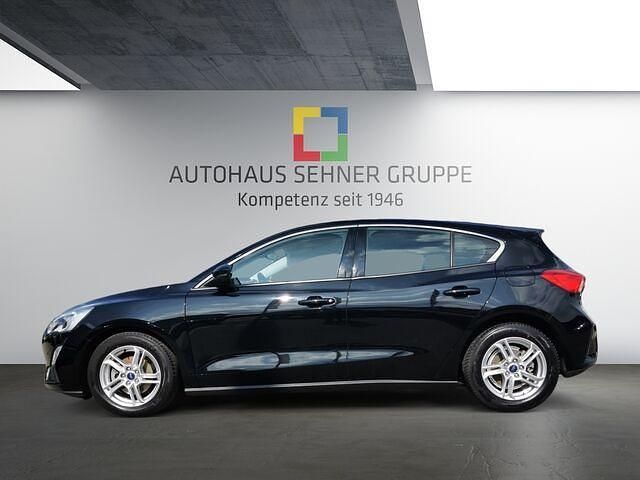 Gebraucht Ford Focus Cool & Connect 125 PS (91 kW) 2018 Iridiumschwarz (schwarz) Limousine