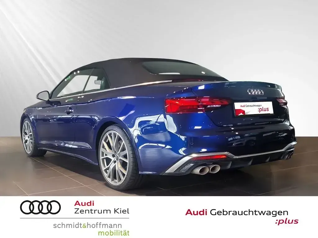 Gebraucht Audi S5 Cabriolet Sport 354 PS (260 kW) 2023 Navarrablau verdeck schwarz Cabrio