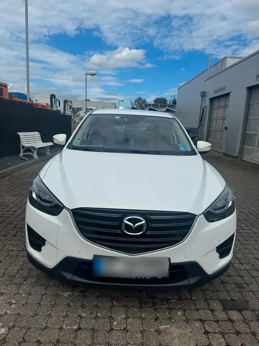 Gebraucht Mazda CX-5 150 PS (110 kW) 2015 Weiß SUV