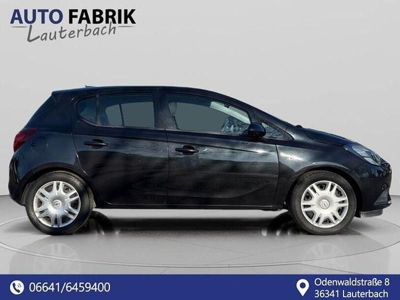 Gebraucht Opel Corsa Edition 90 PS (66 kW) 2016 Schwarz Kleinwagen