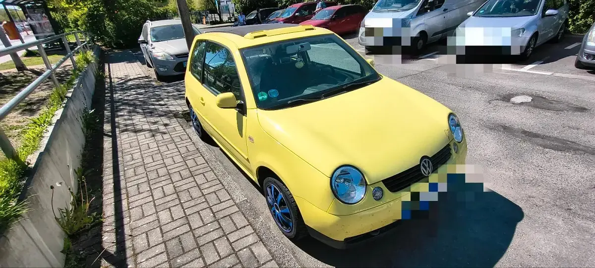 Gebraucht VW Lupo 60 PS (44 kW) 2003 Gelb Kleinwagen