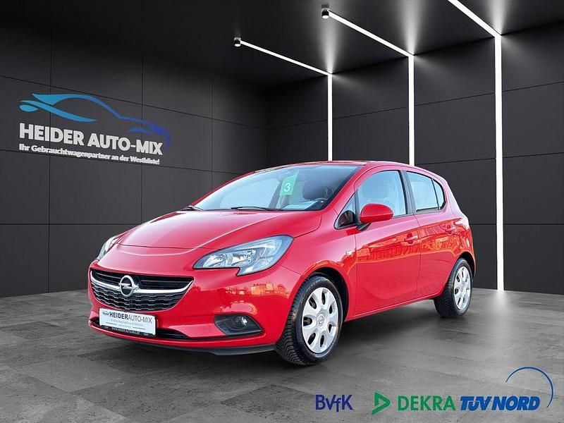 Gebraucht Opel Corsa Edition 69 PS (50 kW) 2016 Rot Kleinwagen