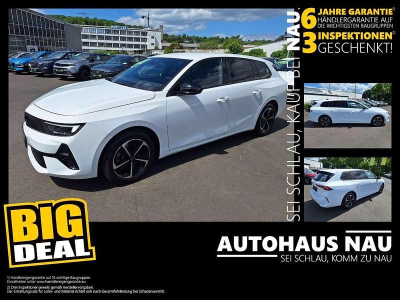 Arktis weiß (uni) Gebraucht 2024 Opel Astra Kombi | 22.990 € (Guter Preis) - Bild 1/4