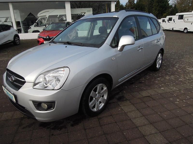 Gebraucht Kia Carens LX 144 PS (105 kW) 2008 Silber Van / Kleinbus
