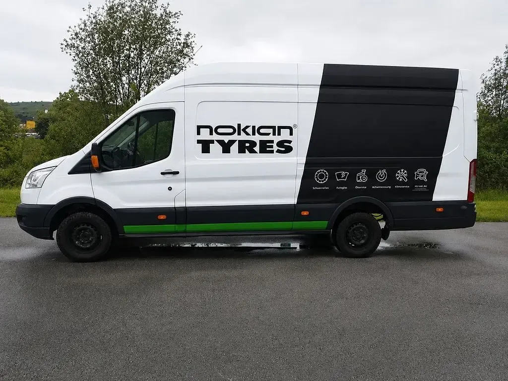Gebraucht Ford Transit 170 PS (125 kW) 2019 Weiß Van / Kleinbus