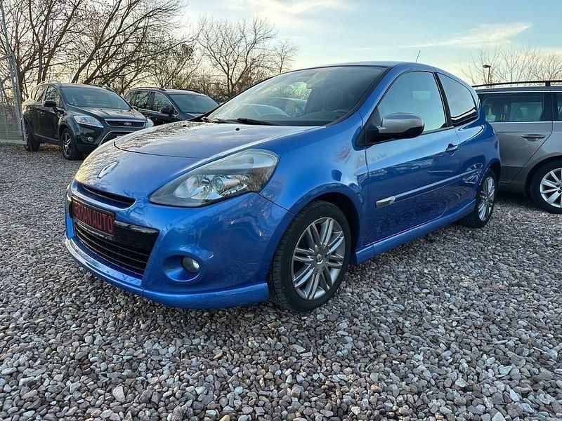 Gebraucht Renault Clio III GT 128 PS (94 kW) 2009 Blau Kleinwagen