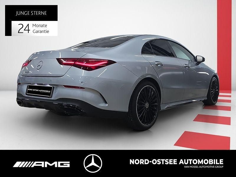 Gebraucht Mercedes CLA200 AMG 163 PS (119 kW) 2025 Metalliclack hightechsilber Coupé