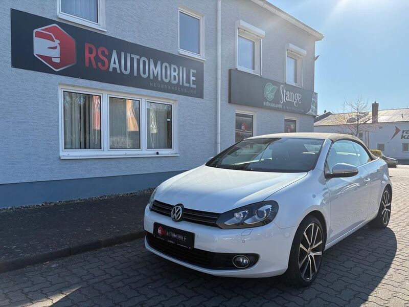 Weiß Gebraucht 2012 VW Golf Cabriolet Exclusive Cabrio | 7.999 € (Fairer Preis) - Bild 1/4