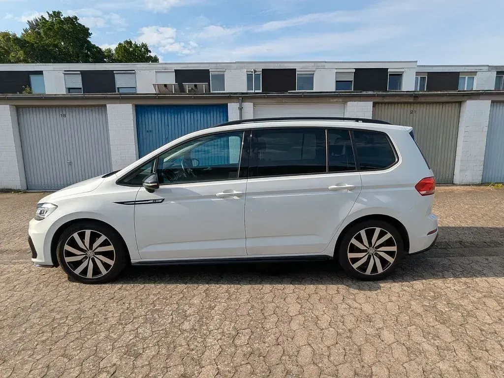 Gebraucht VW Touran R-line 179 PS (131 kW) 2018 Weiß Van / Kleinbus