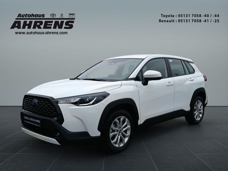 Schneeweiß Gebraucht 2025 Toyota Corolla Cross Business Edition SUV | 33.300 € (Guter Preis) - Bild 1/4