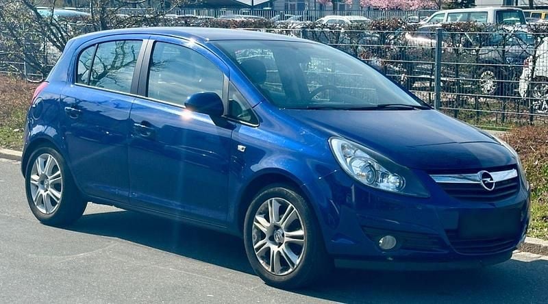 Gebraucht Opel Corsa 60 PS (44 kW) 2009 Blau Kleinwagen