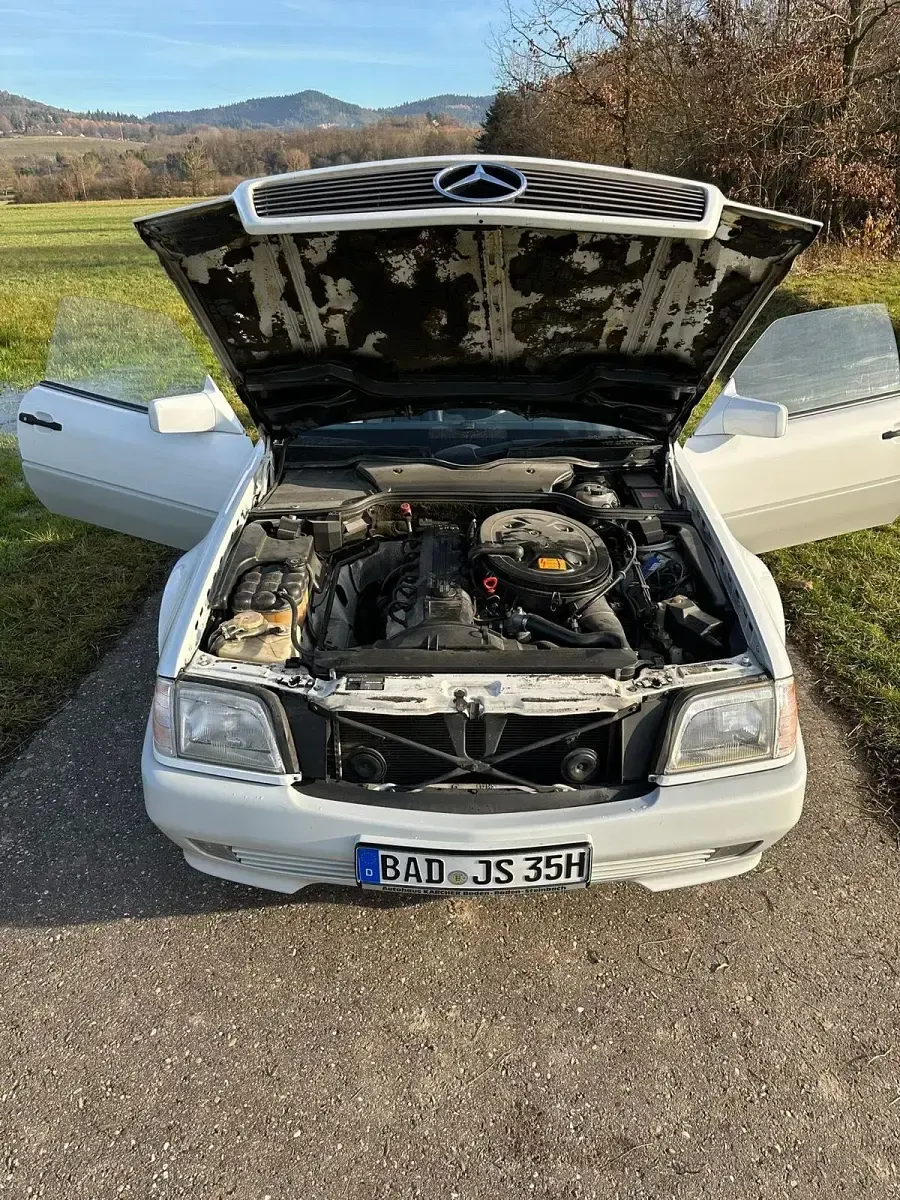 Gebraucht Mercedes SL300 190 PS (139 kW) 1992 Weiß Coupé