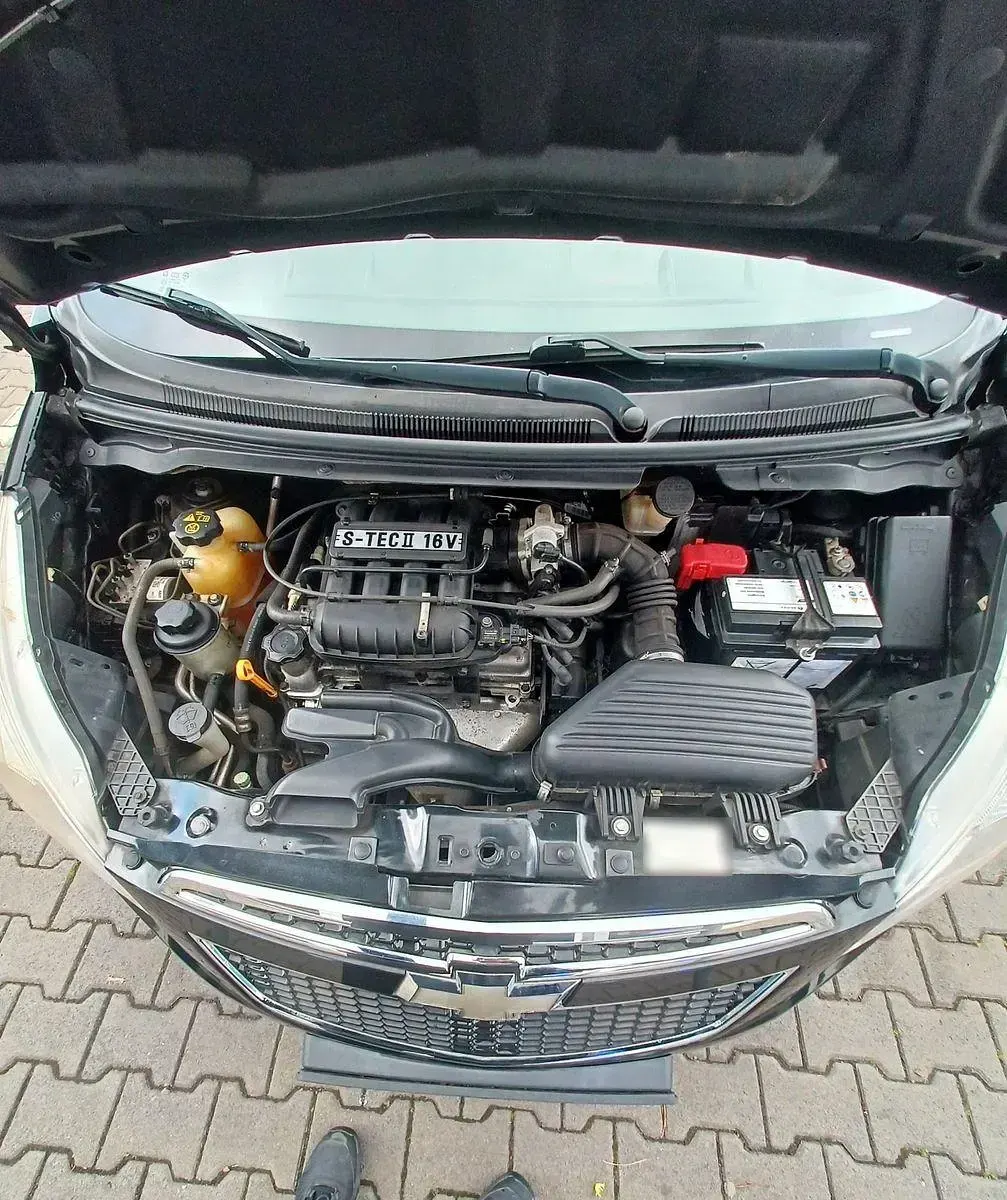 Gebraucht Chevrolet Spark LS 82 PS (60 kW) 2010 Schwarz Kleinwagen