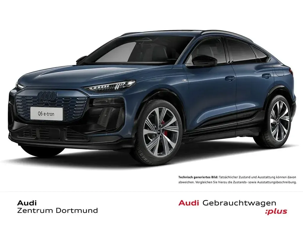 Gebraucht Audi Q6 Sportback e-tron S-Line 239 kW (326 PS) 2025 Blau SUV
