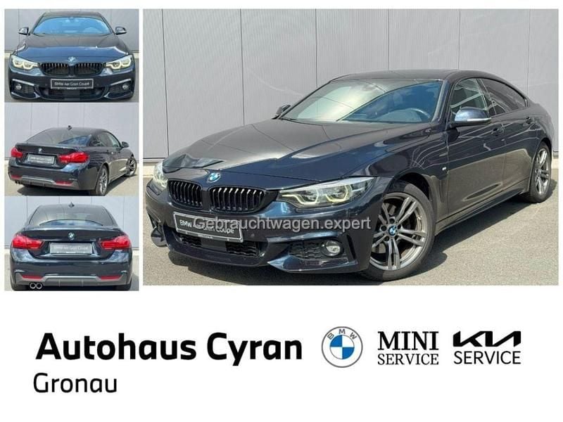 Carbonschwarz (metallic) Gebraucht 2019 BMW 430 Sport Line Coupé | 24.500 € (Fairer Preis) - Bild 1/4