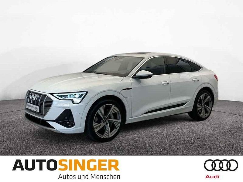 Gebraucht Audi e-tron Sportback Ambiente 300 kW (408 PS) 2022 Gletscherweiß metallic SUV