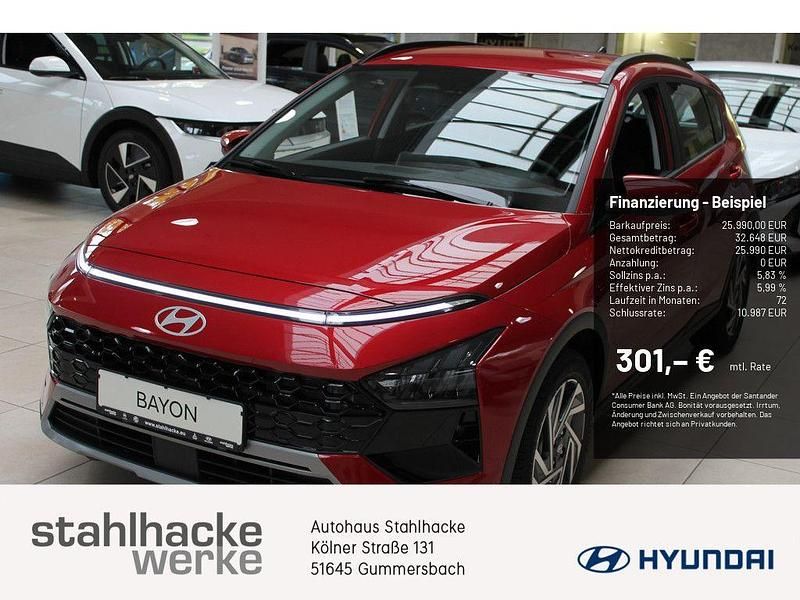 Neu Hyundai Bayon Trend 101 PS (74 kW) 2026 Rot SUV